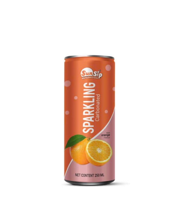 SUNSIP SPARKLING with Orange- 250ml slim can
