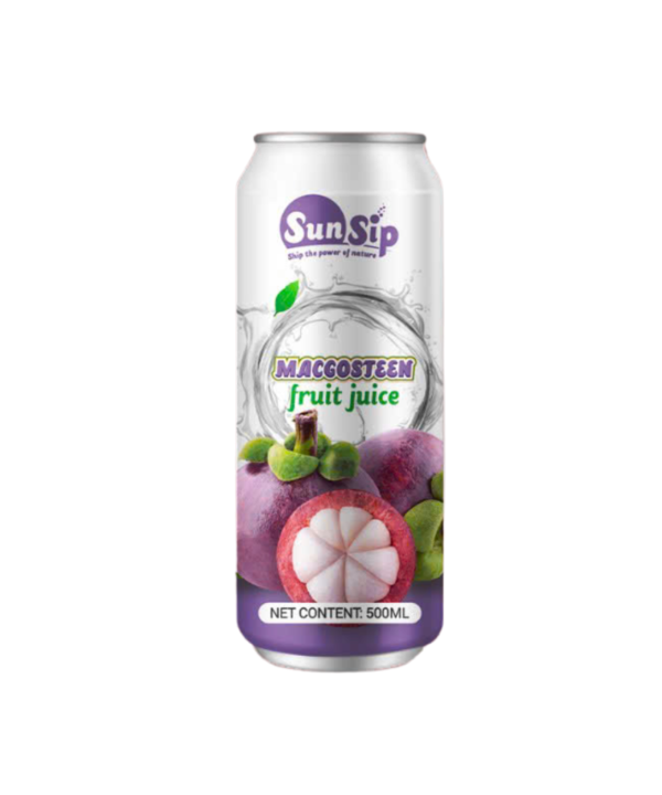 SUNSIP FRUIT JUICE with Macgosteen - 500ml alu can