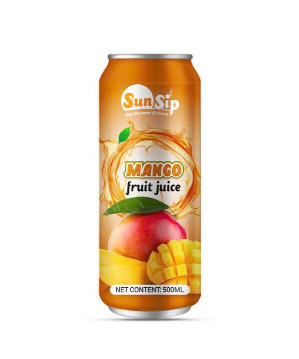 SUNSIP FRUIT JUICE with Mango - 500ml alu can