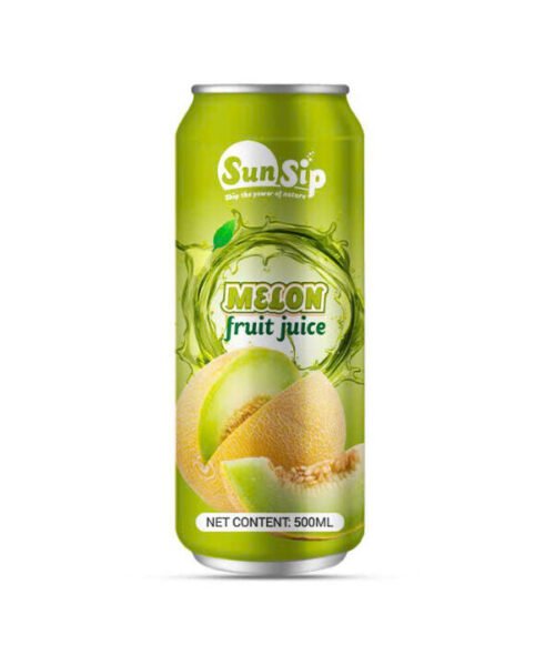 SUNSIP FRUIT JUICE with Melon - 500ml alu can