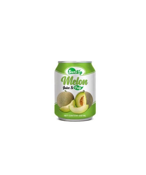 SUNSIP FRUIT JUICE with Melon – 250ml stubby can