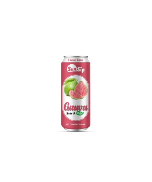 SUNSIP FRUIT JUICE with Guava – 500ml can