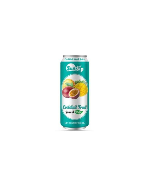 SUNSIP FRUIT JUICE with Cocktails – 500ml can