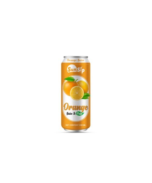 SUNSIP FRUIT JUICE with Orange – 500ml can