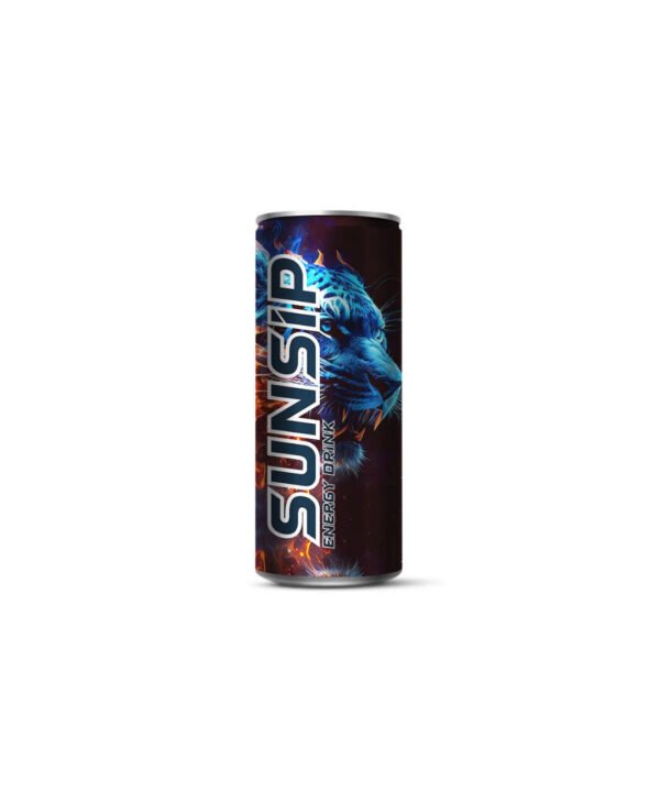 SUNSIP ENERGY DRINKS – 330ml sleek Can