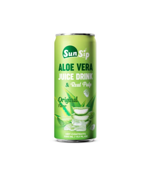 Best Natural Original Aloe Vera Juice 330ml can