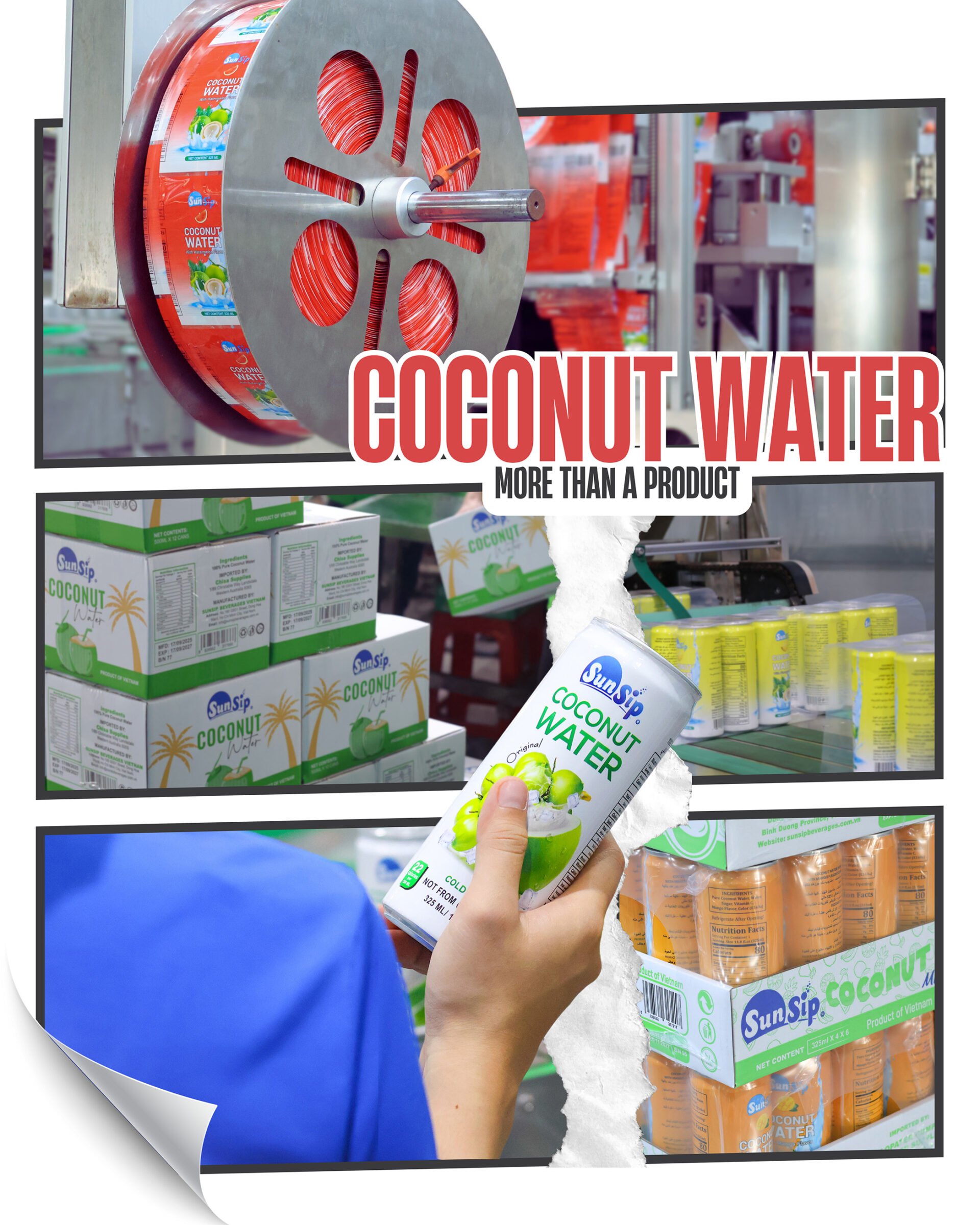 🥥 More than a product. Your Coconut Water manufacturing partner.