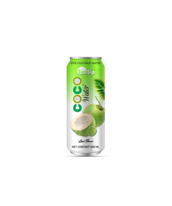 Sunsip Coconut Water With Lime 500ml