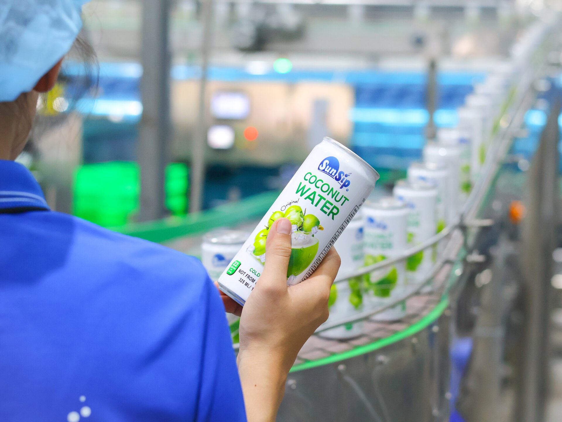 sunsip coconut water production