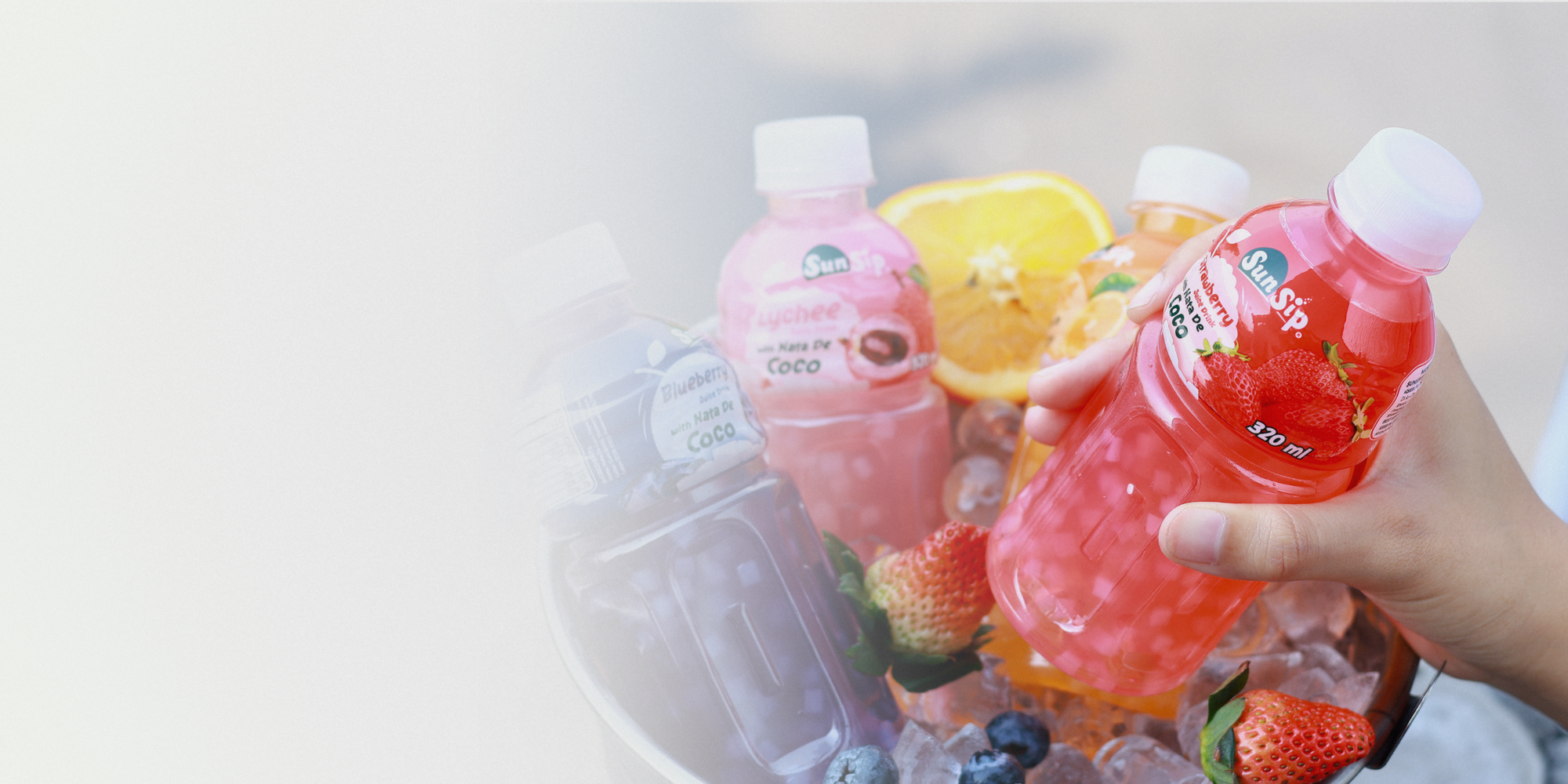 SUNSIP nata de coco drinks