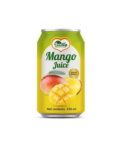 OEM / SUNSIP MANGO JUICE  – 330ml short can