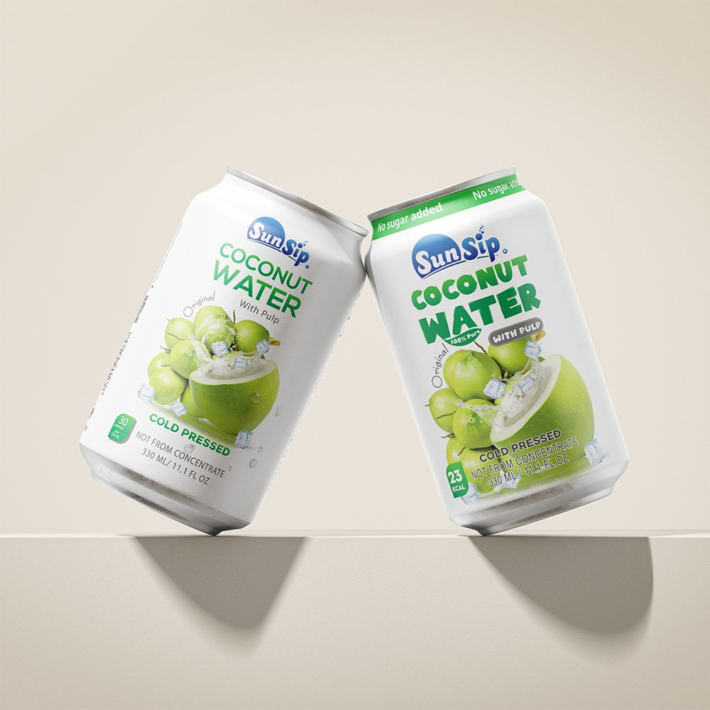 SunSip Coconut Water with Pulp