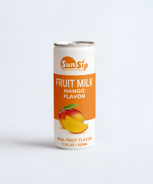 OEM / SUNSIP FRUIT MILK with Mango – 325ml can