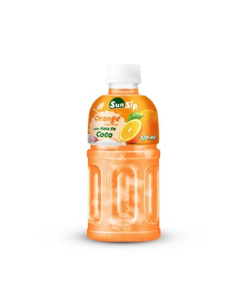 320ml Orange Juice Drink with Nata De Coco