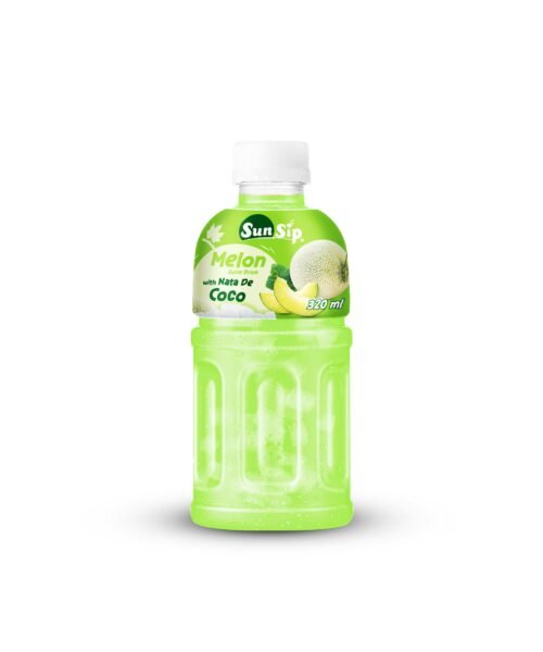 320ml Melon Juice Drink With Nata De Coco With Pulp Drink