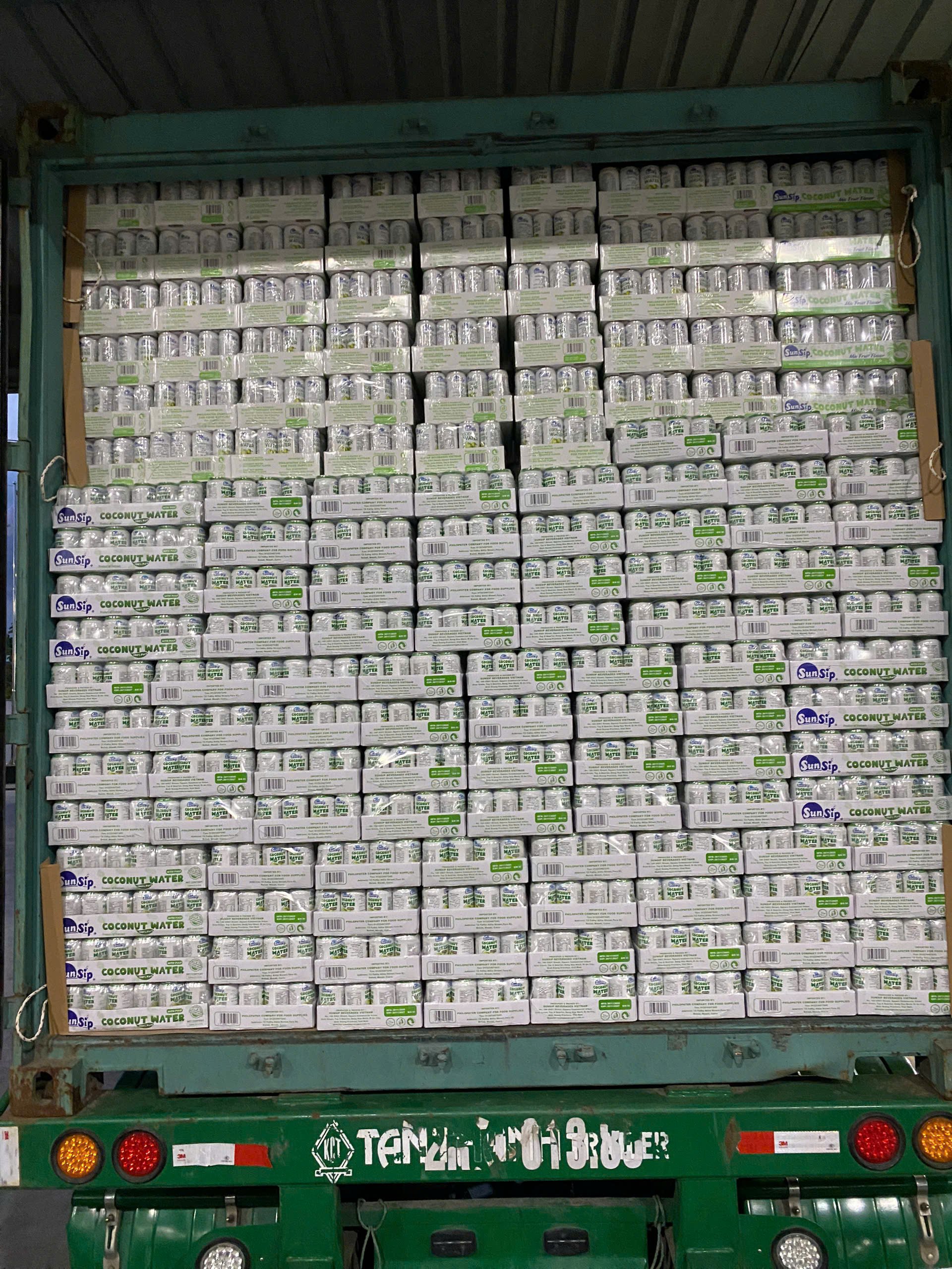 SunSip Coconut Water Exported to Egypt – From Trade Fair Success to Market Expansion