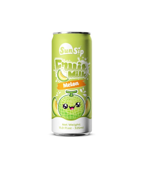 Melon Fruit Milk 325ml Can Private Label