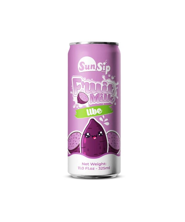 Ube Fruit Milk 325ml Can Private Label